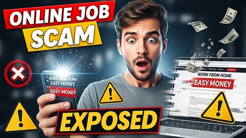 Online Job Scam Exposed | Work From Home Reality