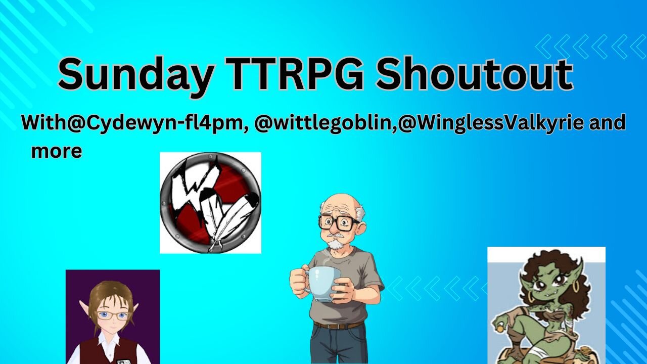 Sunday TTRPG Shoutout