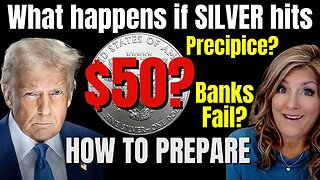 Silver at $50 Trigger Bank Failure? Precipice 10-5-25