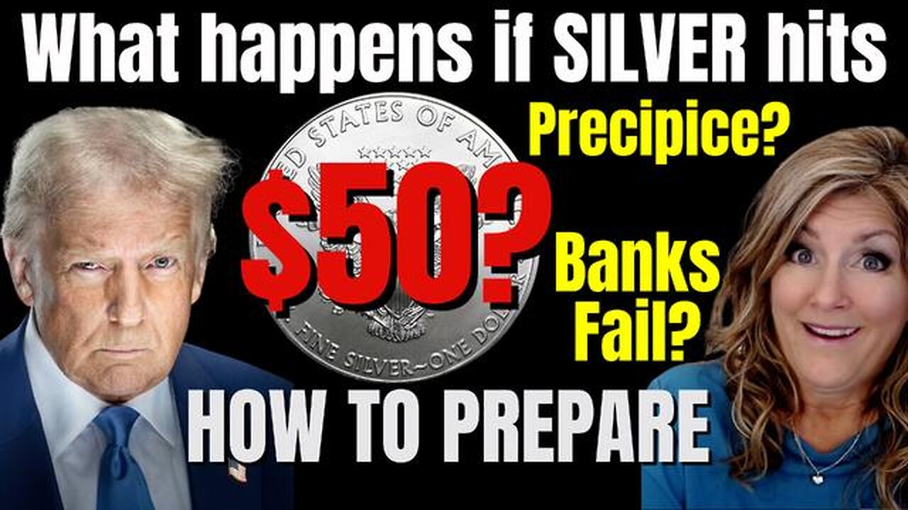 Silver at $50 Trigger Bank Failure? Precipice 10-5-25
