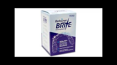 Retainer Brite Cleaner Tablets Review