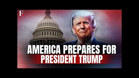 President-Elect Trump Arrives In Washington With Family Ahead of Inaugration & Amid Protests | N18G