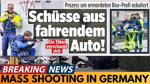 'Several People Injured' After Gunman Opens Fire in 'Mass Shooting' Outside Court in Germany