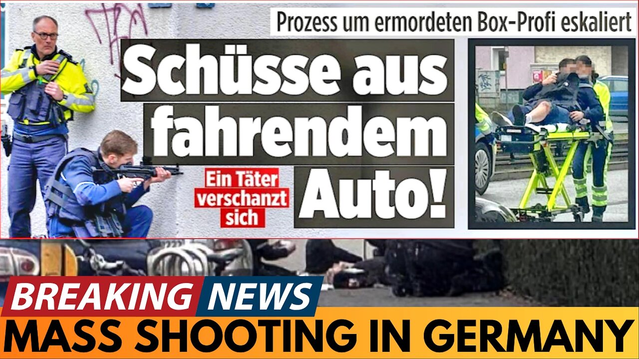 'Several People Injured' After Gunman Opens Fire in 'Mass Shooting' Outside Court in Germany