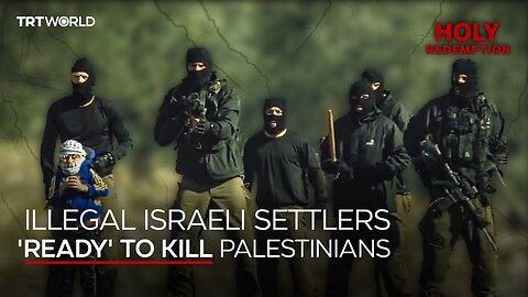 Illegal Zionist settlers in occupied West Bank 'waiting to slaughter'