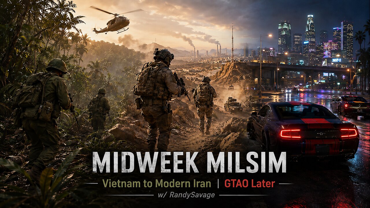 Midweek MilSim: Arma Reforger w/ MY BRO RandySavage → GTAO KORTZ HIEST PREP & MORE /CREW MEETUP Later | 18+