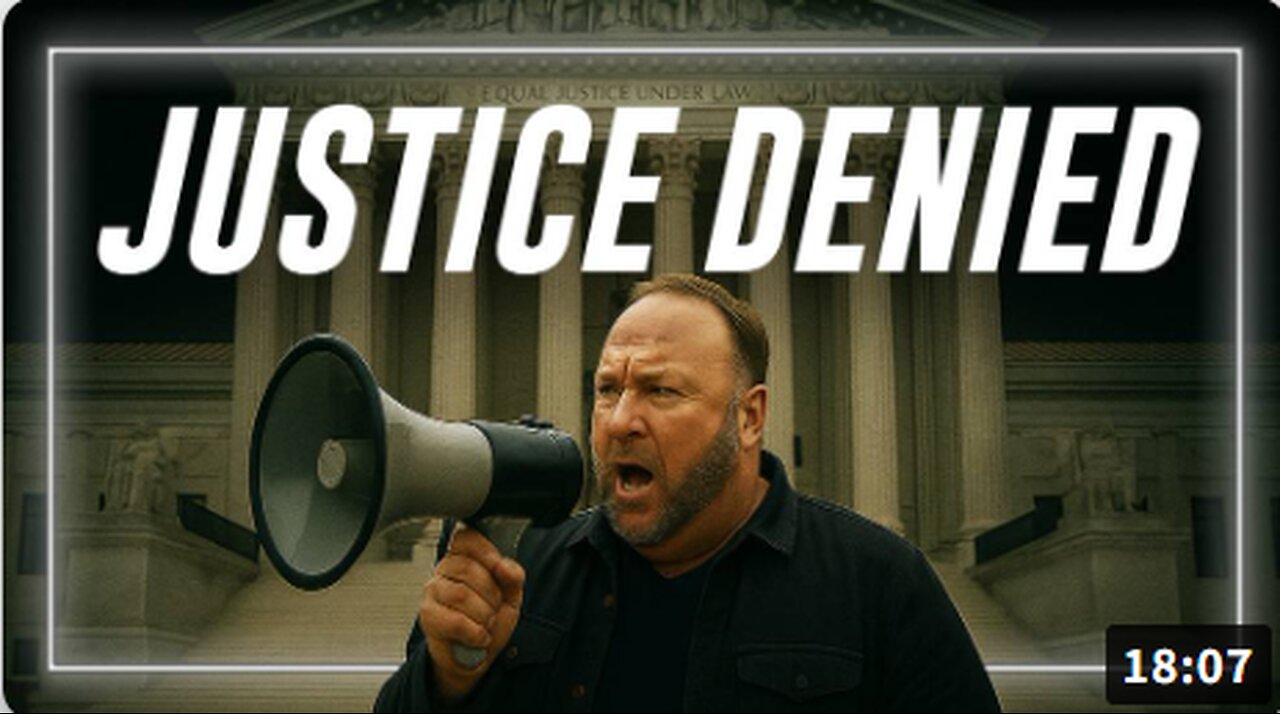 🚨BREAKING EXCLUSIVE: Alex Jones Responds To Supreme Court Ruling That Judges – Not Juries – Can Find Americans Civilly Liable For Billions, So The Power Structure Can Then Silence & Openly Destroy Them!