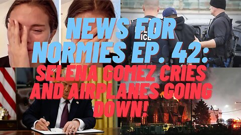 News For Normies Ep. 42: Selena Gomez Cries and Airplanes Going Down!