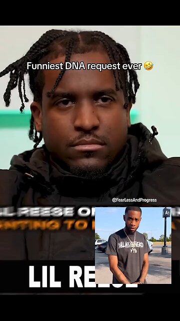 He wanted to be cousins with that man so bad 💀 #lilreese #fybjmane