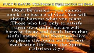 JUAN O SAVIN- Tina Peters is Pardoned but not freed- Repost JACO 11 12 2025