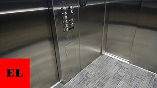 Side Door! Innovation Modded Unknown Hydraulic Elevator - VT Sandy Hall (Blacksburg, VA)