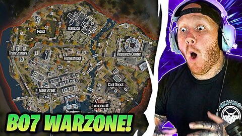 TIMTHETATMAN REACTS TO NEW BO7 WARZONE FIRST GAME