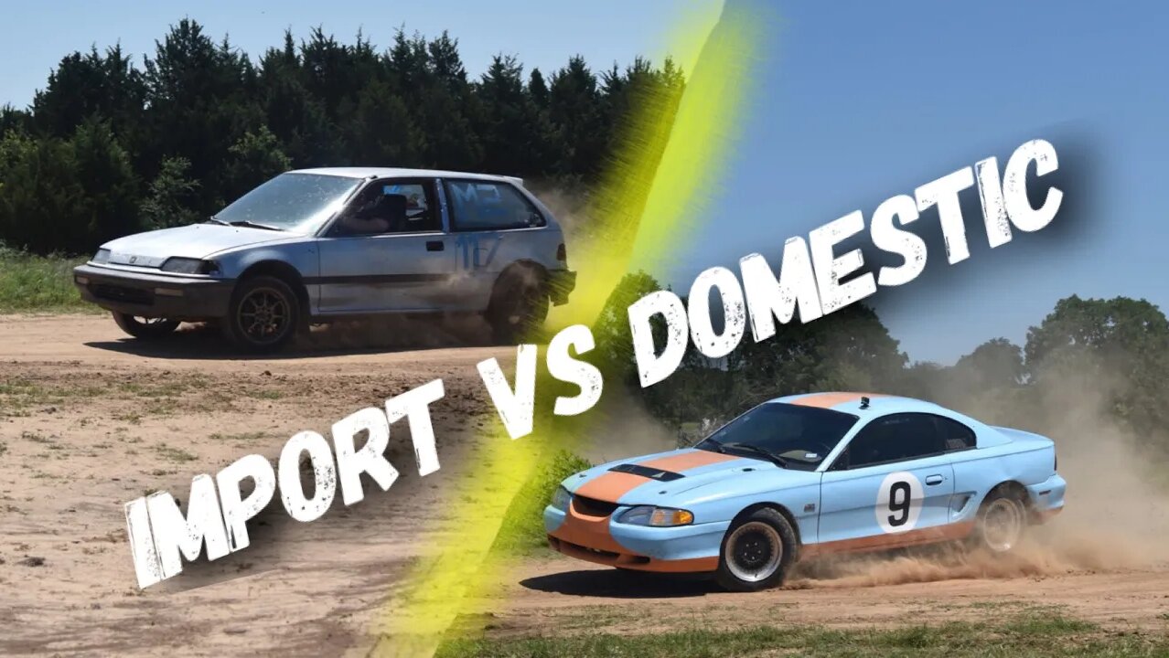 Offroad mustang vs honda who's faster?