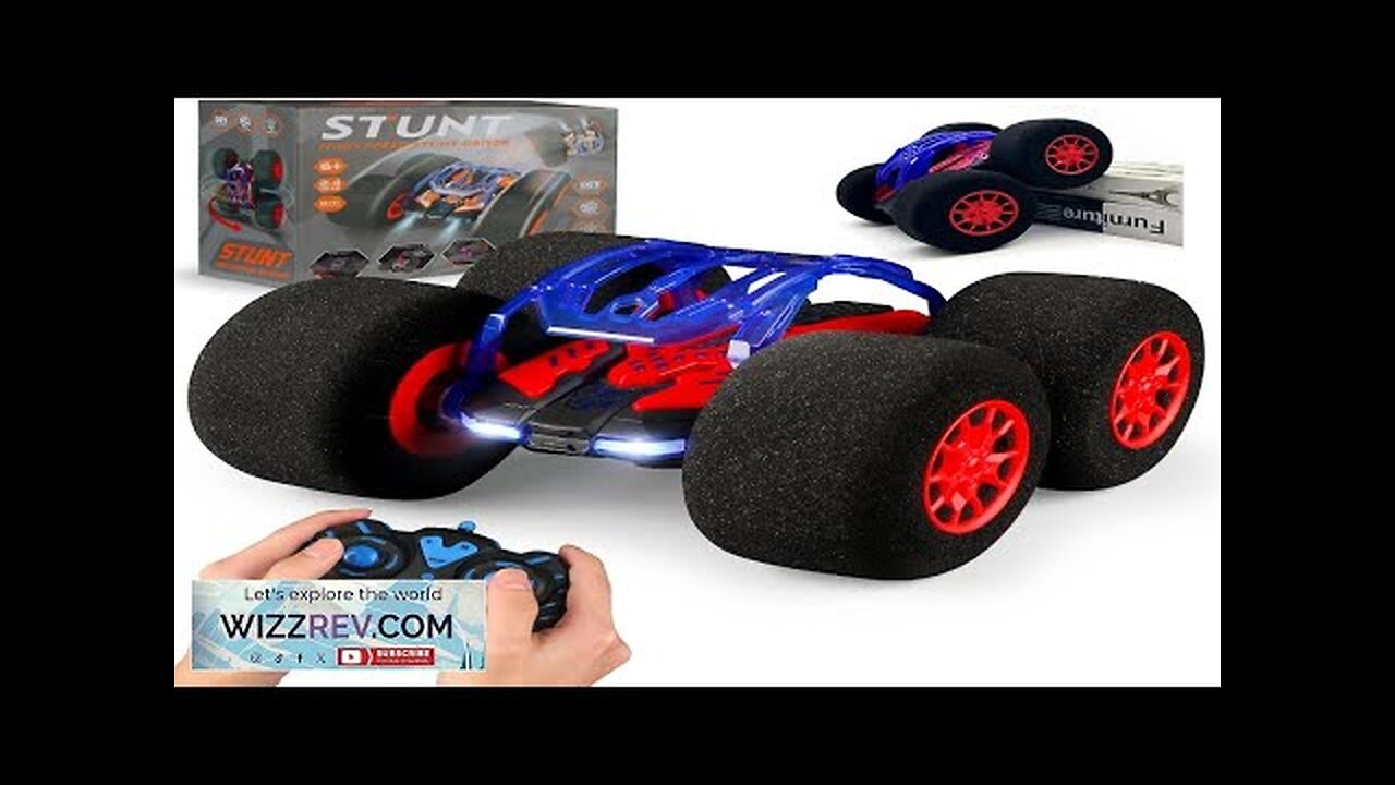 Stunt Remote Control Car with Oversized Sponge Tires Outdoor Indoor RC Car Review