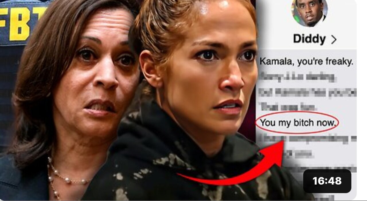 FBI Seize Diddy Blackmail Tapes Featuring Kamala Harris and J.Lo