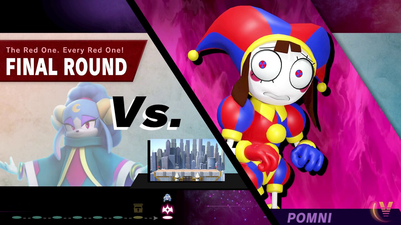 Evil Ariem (Bowser) vs SSBU Classic Mode Quickie [Mostly Vanilla Fighters] -By thecoolkidojj