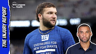 Cam Skattebo ramping up after gruesome ankle injury | The Injury Report