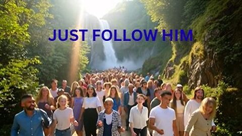 "Just Follow Him" (Christian Rock Version) - Lyric Factory (2025) - SONG VIDEO