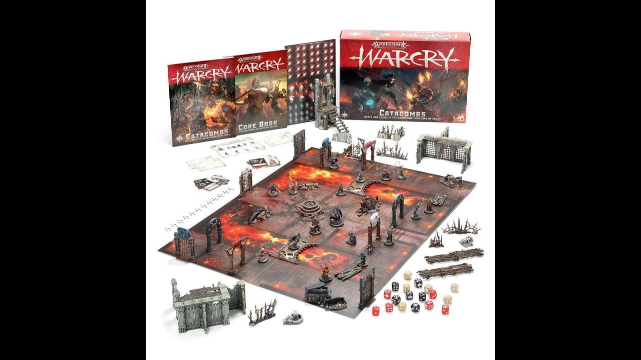 Warcry Catacombs Unboxing : Nov 1st 2020