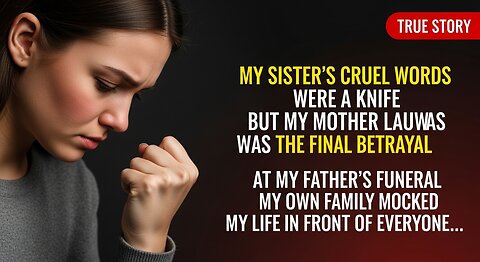MY FAMILY MOCKED ME AT MY FATHER'S FUNERAL YOU'RE A JOKE" MY SISTER SAID AT THE GRAVESIDE...