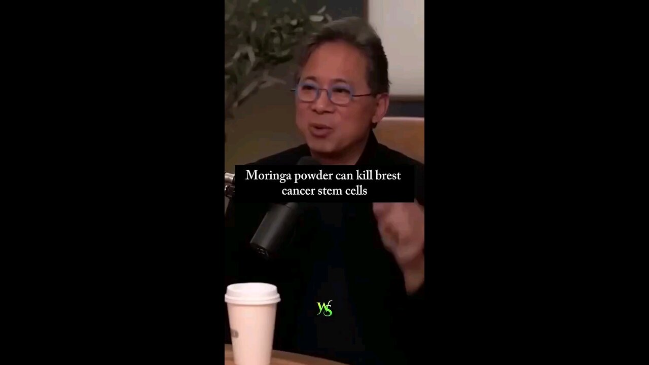 BREAKING: world-renowned scientist Dr. William Li confirms that MORINGA is the only natural