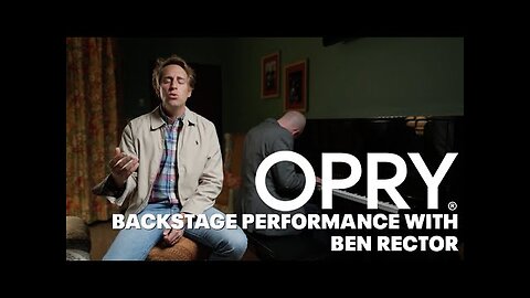 Backstage Exclusive Performance with Ben Rector