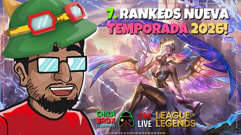 ⚔ 💎 LIVE 7: "Rankeds en la nueva Temporada 16.1 ft @mrvergil123 🏆 | League of Legends"