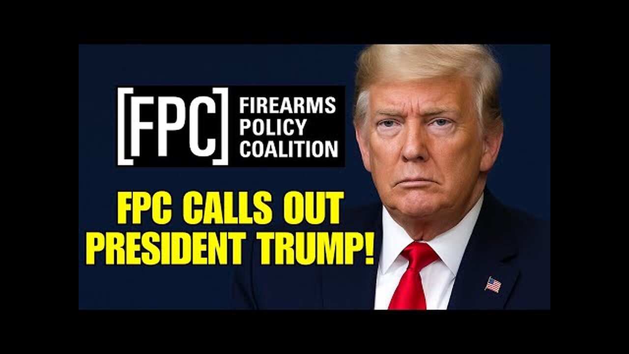 TRUMP CALLED OUT BY FPC FOR IGNORING 2ND AMENDMENT/ENFORCEMENT OF FEDERAL GUN CONTROL LAWS