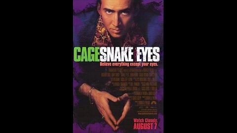 1998 Movie Snake Eyes has exact Script as the CK Event; Pure Mockery