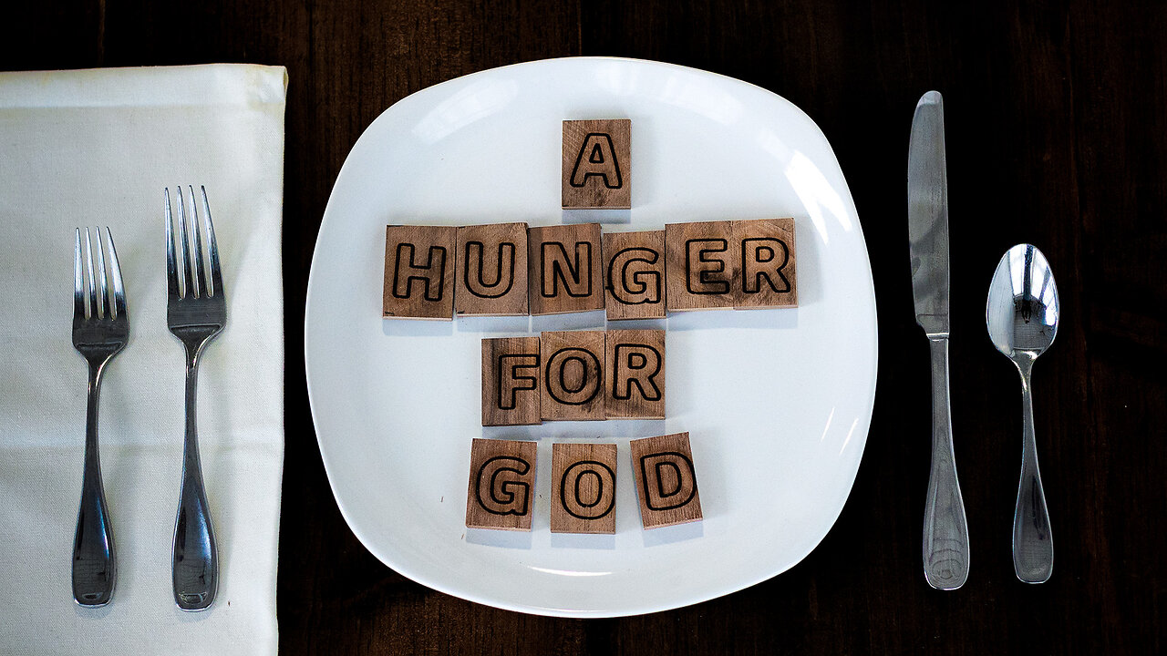 A Hunger for God - Wk 1 - March 9th, 2025 - FULL SERMON