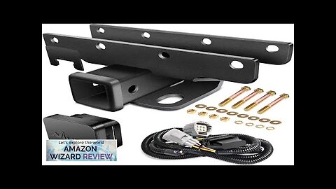 Nilight JK-61A 2" inch Rear Bumper Tow Trailer Hitch Receiver Kit Review