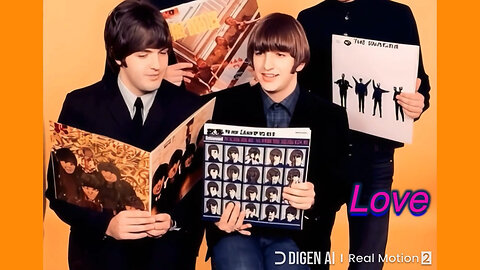 Beatles - AI Lip Synch Test Videos - (Bubblerock AI) - HD