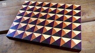 Watch How I Built This 3D Illusion Using Four Woods