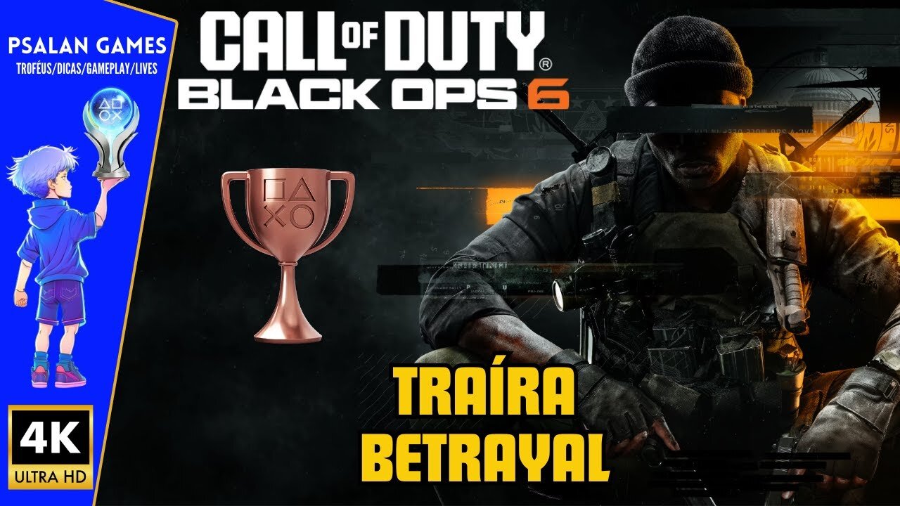 Call of Duty: Black Ops 6 - Troféu/Conquista - Traíra ( Betrayal )