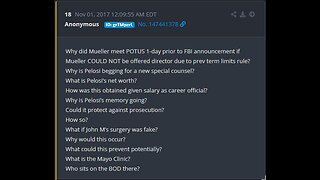 Dan Scavino Jr. 🦅Q18: In the news soon? Pelosi? FBI?