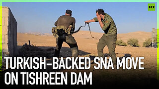 Turkish and US backed Syrian fighters clash near Tishreen Dam