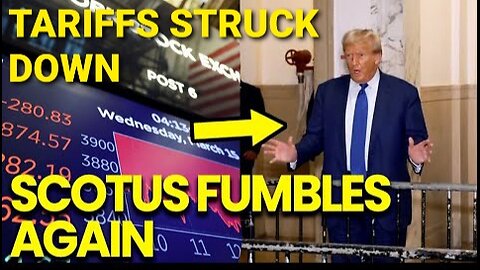 BREAKING: Trump STUNNED, Supreme Court Strikes Down Tariffs, That Now Must Be Repaid