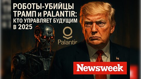 Роботы-убийцы, Трамп и Palantir: кто управляет будущим в 2025