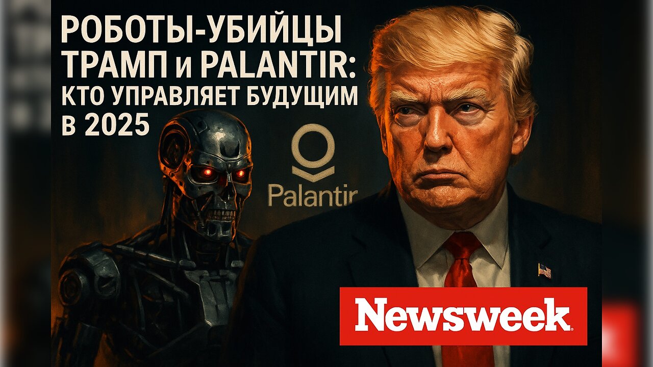 Роботы-убийцы, Трамп и Palantir: кто управляет будущим в 2025