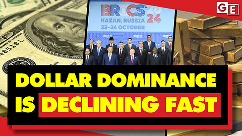 De-Dollarization Speeds Up - Countries Drop Dollar Assets, As Gold Rises