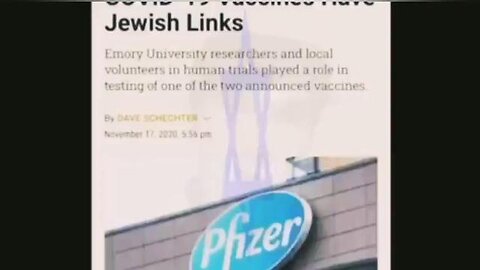 WHO ARE THE JEWS BEHIND THE CORONAVIRUS VACCINES?