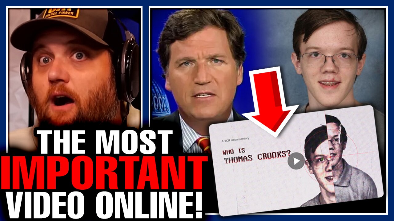 Tucker Carlson Just BLEW THE LID Off Of FBI Coverup Of Trump Assassin Thomas Matthew Crooks!