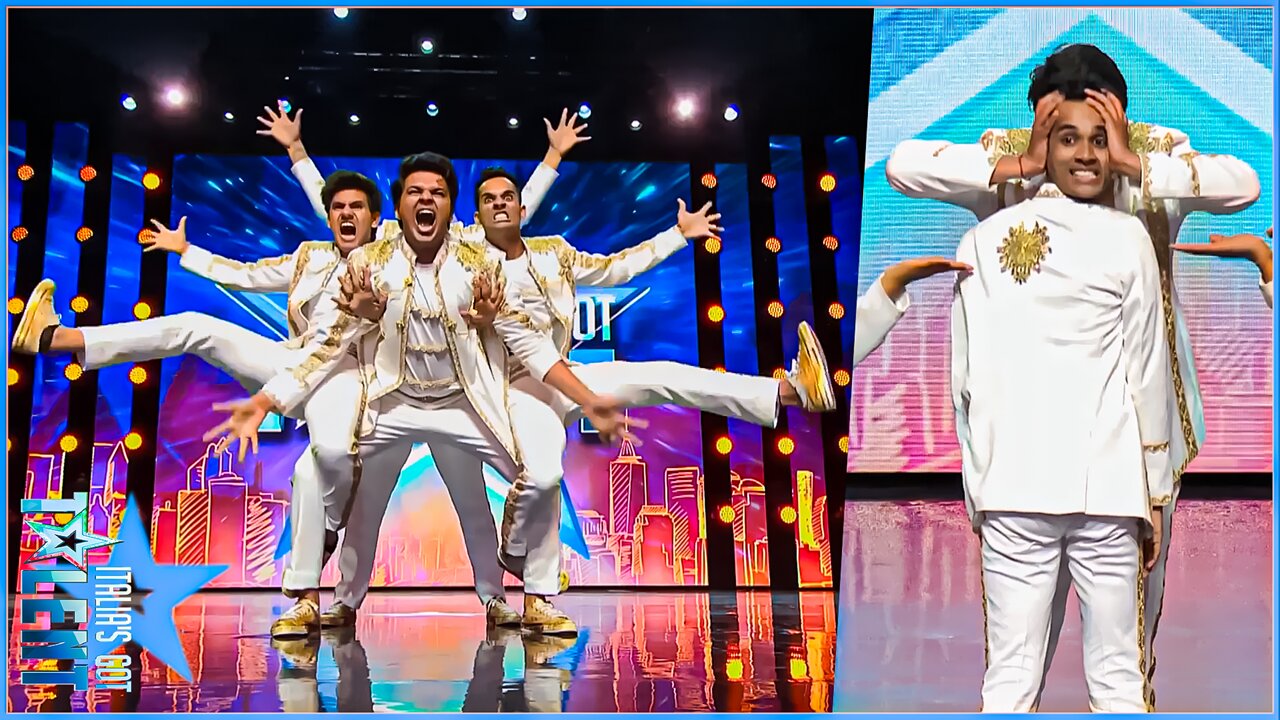 Indian Dance Crew's JAW-DROPPING Electrifying Performance on Italia's Got Talent!