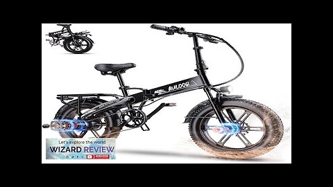 Folding Electric Bike for Adults 750W Motor(1000W Peak)30MPH 60Mile48V 12.8AH/15AH/20AH Review