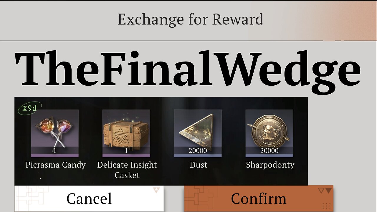 January 9, 2025 Item Code (Reverse 1999)