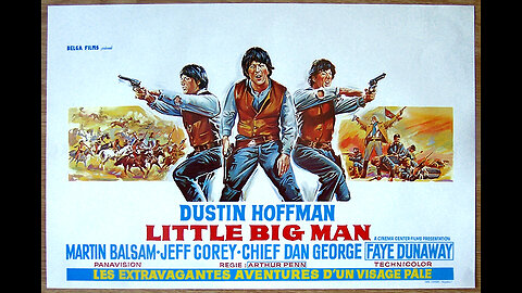Little Big Man (1970) | Full Classic Western Movie | Dustin Hoffman & Faye Dunaway | Remastered HD