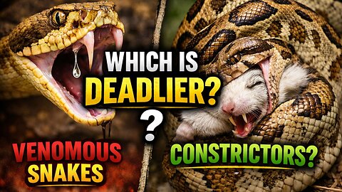 Which Is Deadlier: Venomous Snakes or Constrictors?