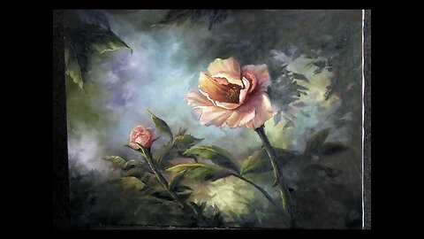 Paint with Kevin - Colorful Pink Rose