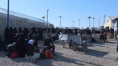 Sixth group of Iraqis leave Al-Hol camp to return home