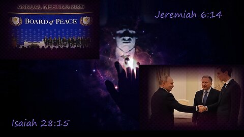 A look at the board of peace, and the new world order